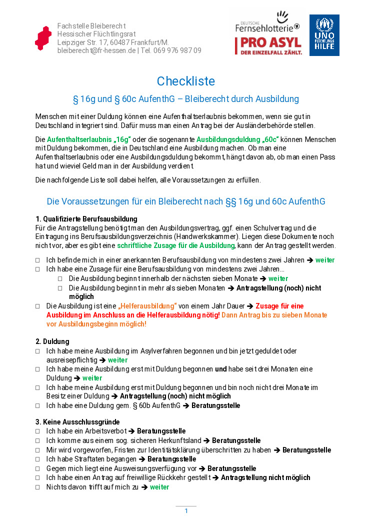 thumbnail of 16g, 60c Checkliste (Fachstelle Bleiberecht, hfr, Nov. 2024)
