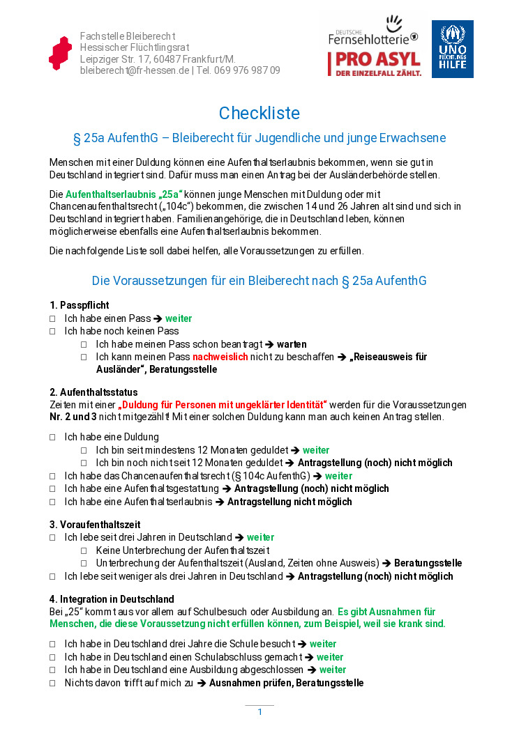 thumbnail of 25a Checkliste (Fachstelle Bleiberecht, hfr, Nov. 2024)